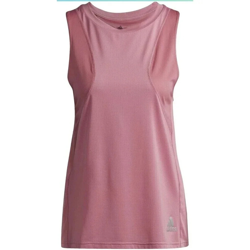 Adidas Women's running OWN THE RUN TANK TOP REFLECTIVE DETAILS Size Medium